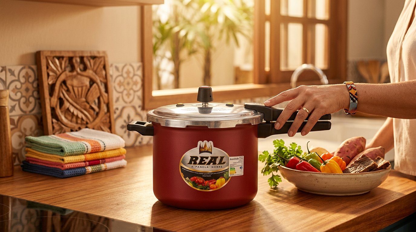 Panela Real na cozinha